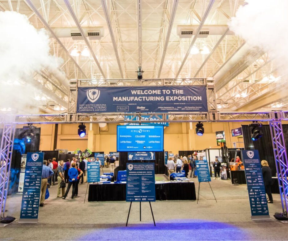 SCMFG's tweet image. Explore the many benefits of reserving a booth at the SC Manufacturing Conference & Expo!
Learn more and reserve yours today: bit.ly/3SXun9R