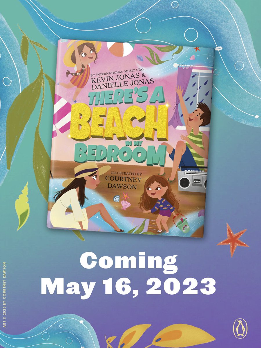 kevin jonas (@kevinjonas) on Twitter photo We are so excited to share our next picture book, THERE’S A BEACH IN MY BEDROOM, out 5/16/23! Pre-order is available now!☀️🏖
<a href="/daniellejonas/">Danielle Jonas</a> <a href="/penguinkids/">Penguin Kids</a> <a href="/PenguinClass/">Penguin Young Readers School & Library</a> We are so excited to share our next picture book, THERE’S A BEACH IN MY BEDROOM, out 5/16/23! Pre-order is available now!☀️🏖
<a href="/daniellejonas/">Danielle Jonas</a> <a href="/penguinkids/">Penguin Kids</a> <a href="/PenguinClass/">Penguin Young Readers School & Library</a>