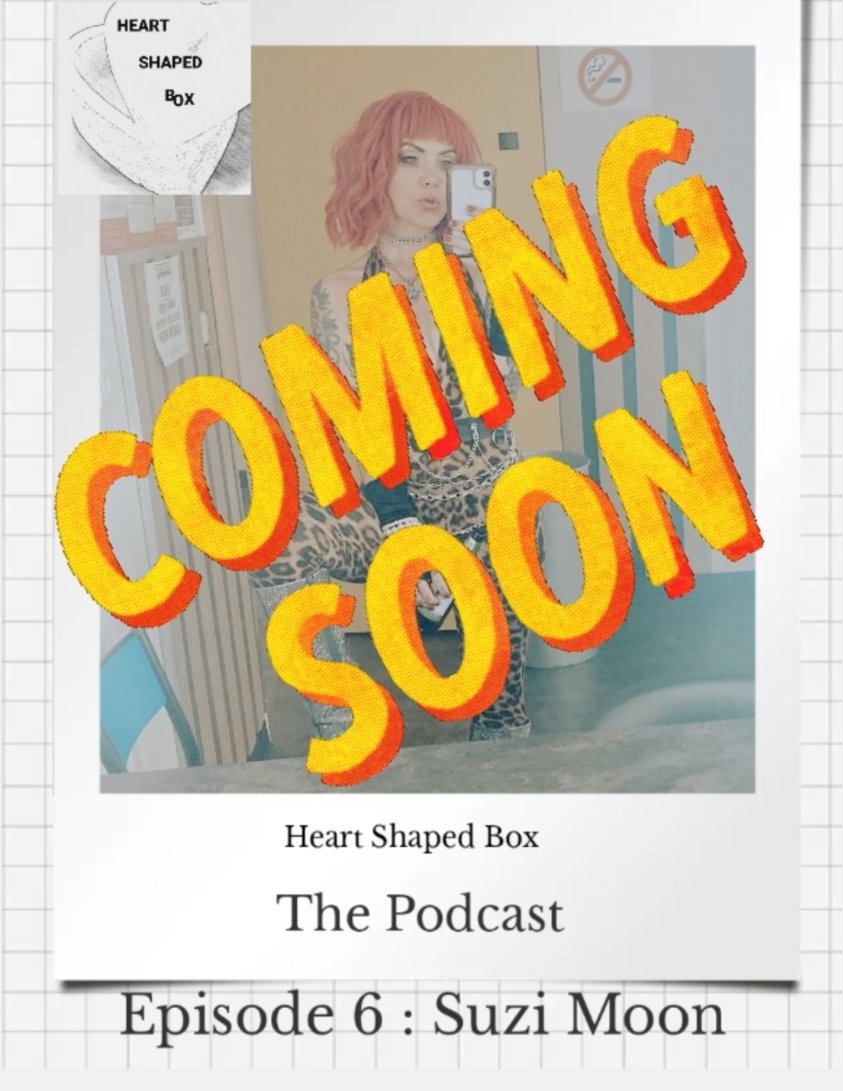 Back with a Bang tomorrow with the new podcast with guest , the talented and wonderful Suzi Moon.

#Podcast #newmusic #follow #spotifypodcastb