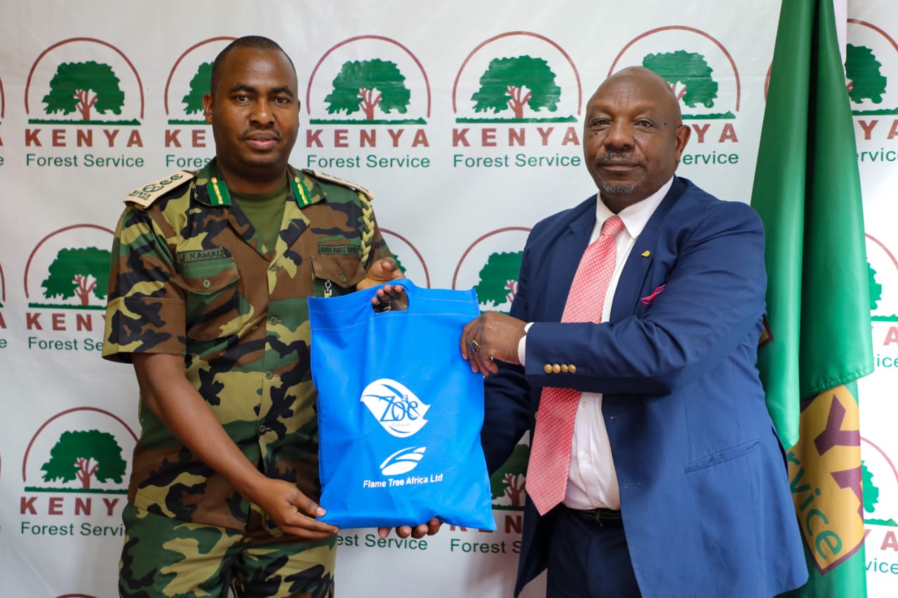 Kenya Forest Service on Twitter "The CCF_Kenya Julius Kamau, was