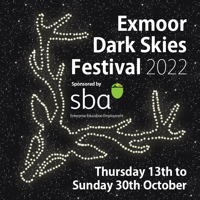 📆13-30 Oct - #ExmoorDSF / #ExmoorDarkSkiesFestival - <a href="/ExmoorNP/">Exmoor National Park</a> - save the dates! Over 50 activities taking place over two weeks #darkskies #darkskies2022 #nighttime #nightskies #stars #moon