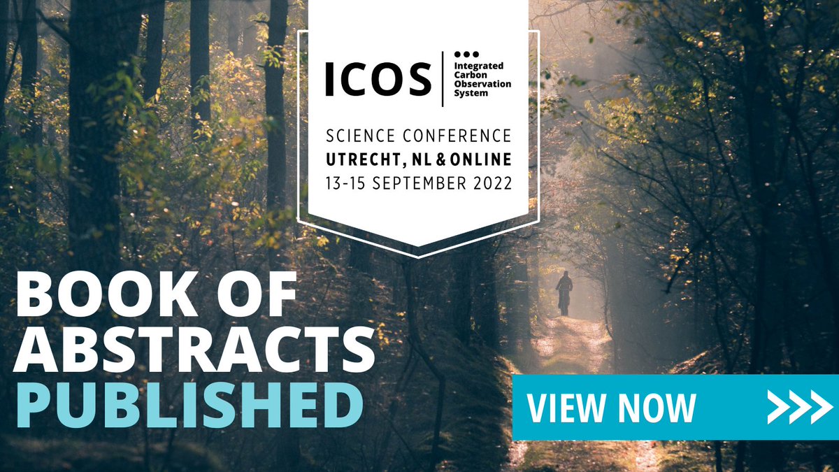 ICOS_RI's tweet photo. 📢The Book of Abstracts for the ICOS Science Conference 2022 is now available on the conference website! 

Over 280 oral and poster presentations have been accepted and divided into 25 sessions across the three conference days. More info: https://t.co/s6M7YcR81C
#ICOS2022SC https://t.co/DlyDQma7JZ