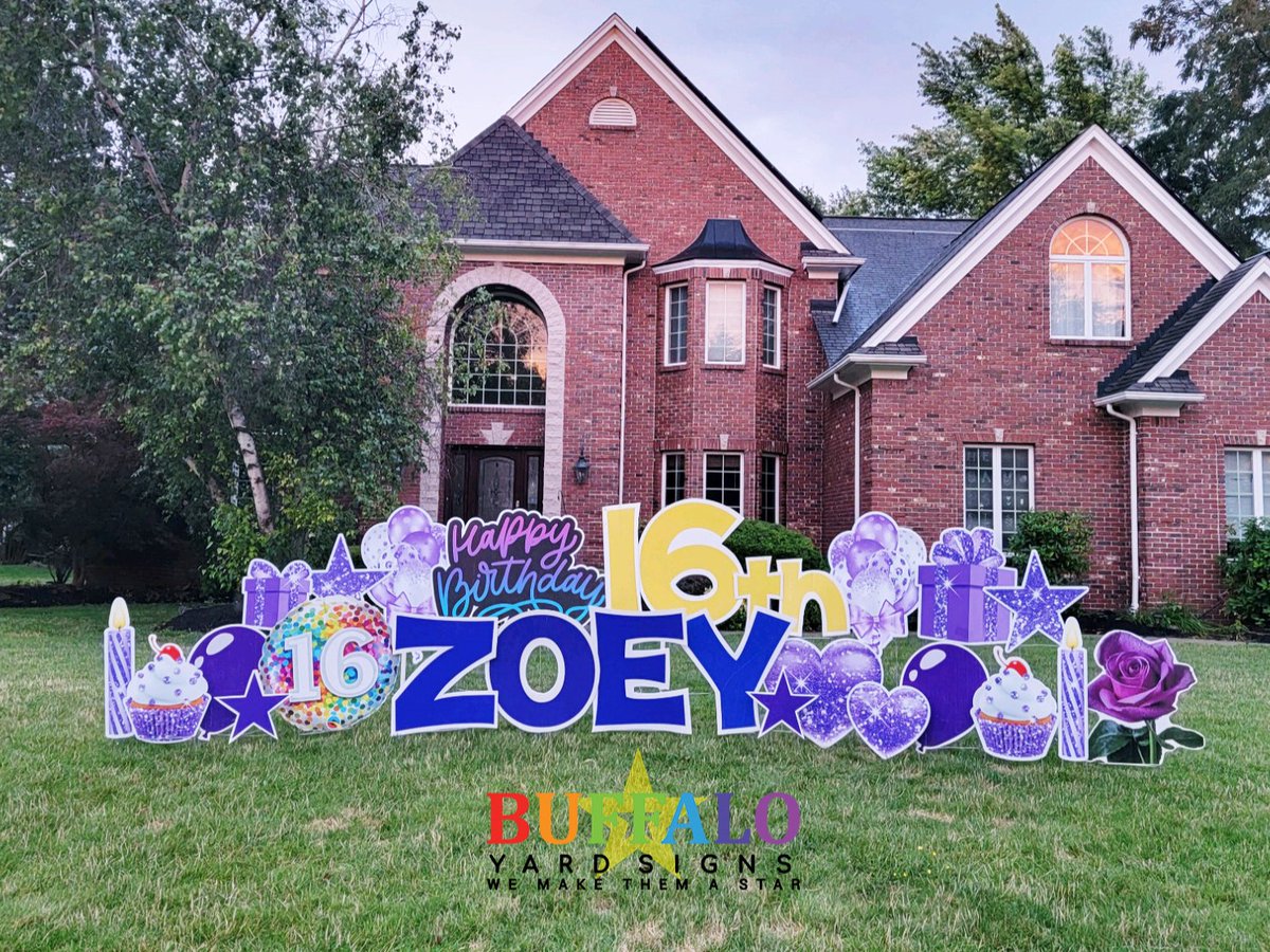 Buffalo Yard Signs tweet media