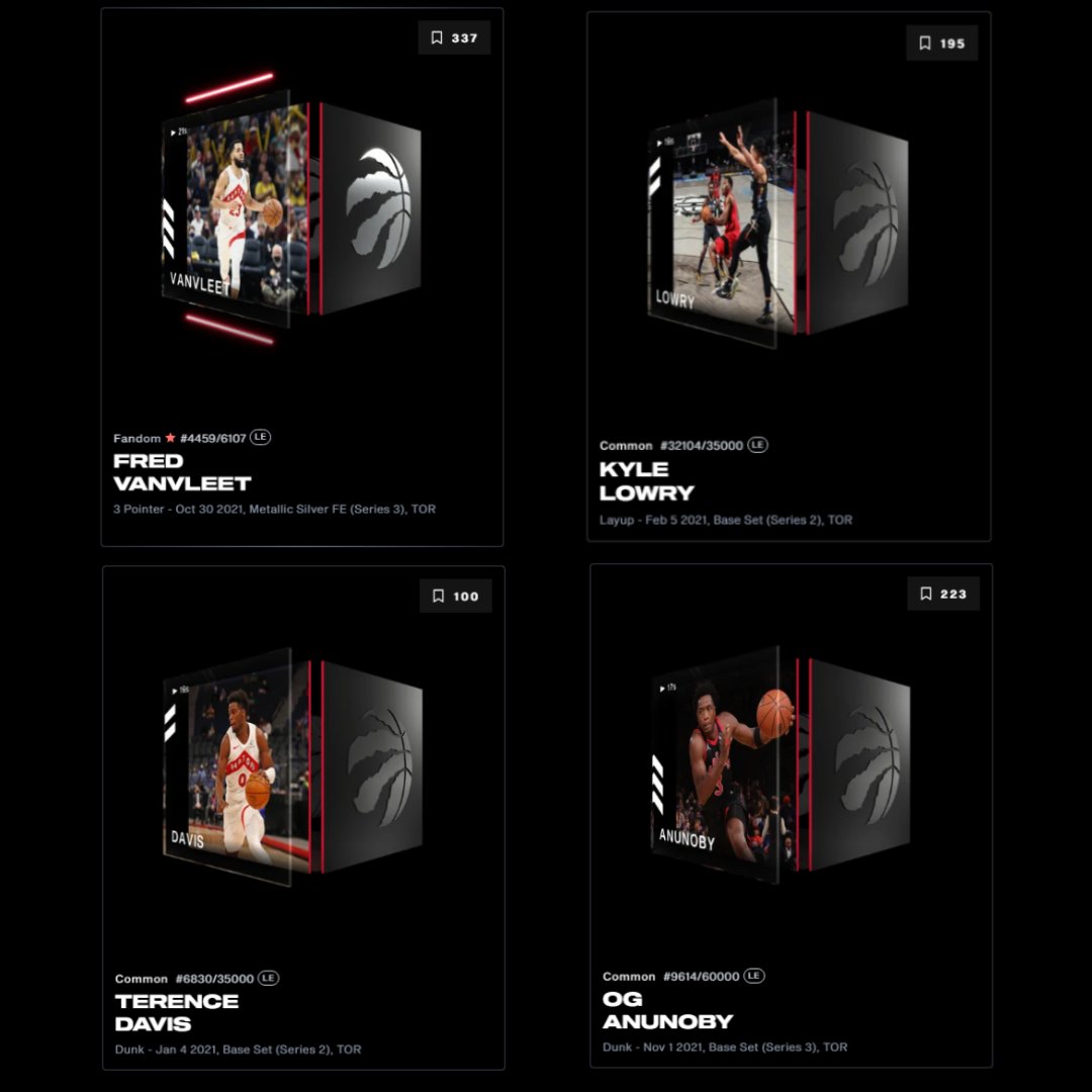 torontosaurz's tweet photo. 🦖Raptor Basic Bundle Giveaway!🦕

Add 4⃣ Raptors Top Shot moments to your collection!

VanVleet  MSLE
Lowry  35k
OG  60k
Davis  35k

🏆1 WINNER will be drawn on AUG 21 @ 9pm est

Like, Follow, Retweet and Tag 4 friends to enter

#raptors #summersale
#topshotgiveaway #NFTGiveaway https://t.co/V58cFfo8Nt