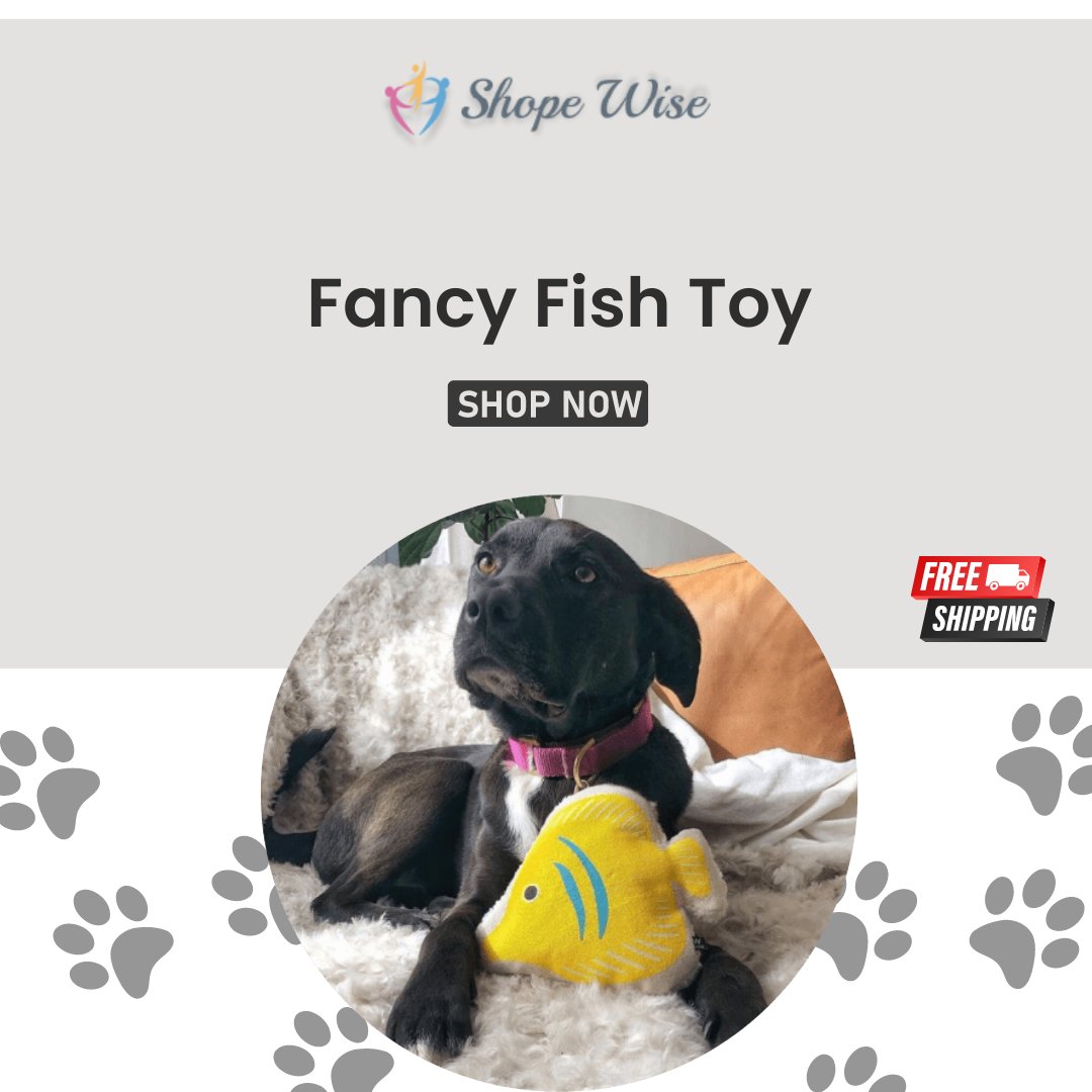 Shopewise_com's tweet photo. There are plenty of fish in the sea, but none of them is this fancy! The Fancy Fish Toy is the stuffed dog toy your pup will want all year round even when there is no sea in sight.
Order here 👉👉👉 https://t.co/G5mMsFes1b
#woodentoys #woodentrays #fishtoy #dog #petlovers #pet https://t.co/pvzSW4CS4K