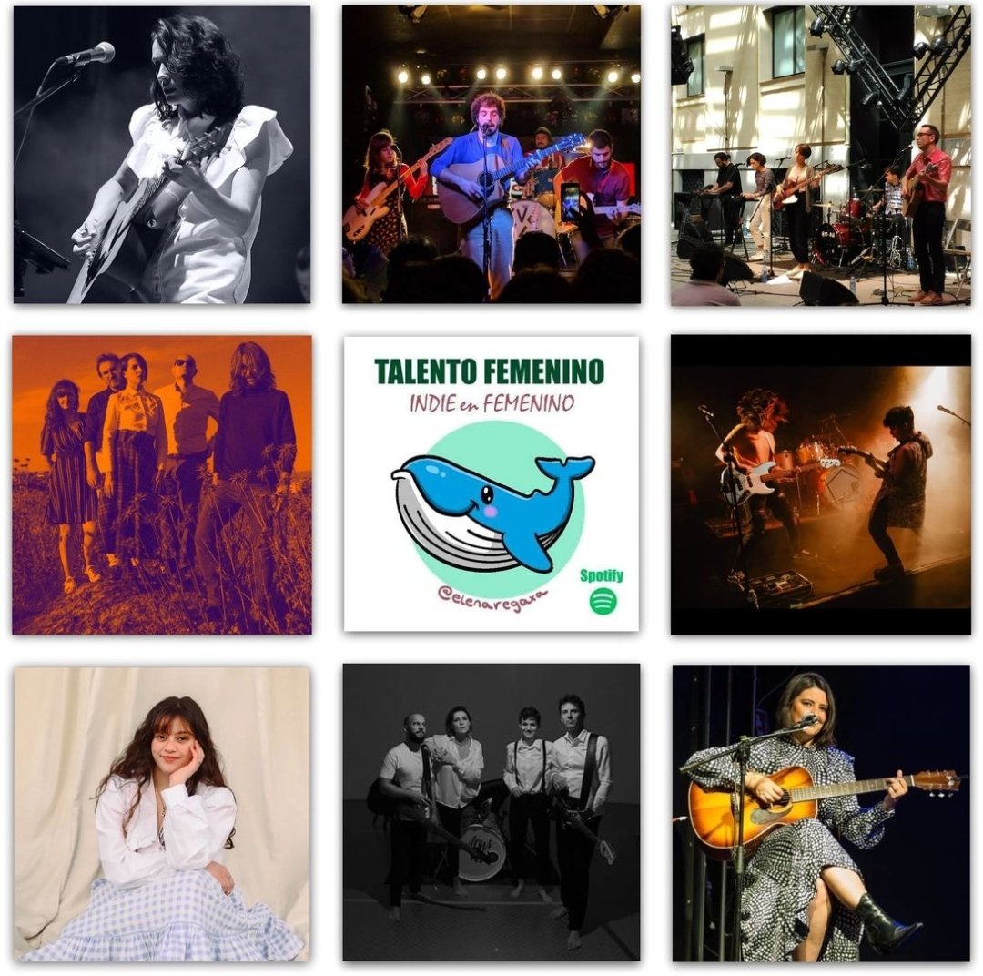 Entradas 🔝 en vuestra 
lista de Talento Femenino 🐳
<a href="/ARiMagritte/">ARiMagritte</a> 
Sulcus
<a href="/allieluune/">allie🌙</a> 
<a href="/BreakTheSenses/">Break the Senses</a> 
<a href="/CosasQHacenBum/">Cosas Que Hacen Bum</a>
<a href="/Doble_Pletina/">Doble Pletina</a> 
@el_buen_hijo 
<a href="/CiaCampillo/">Cia Campillo</a> 
👇👇👇👇👇 open.spotify.com/playlist/1sGQX…