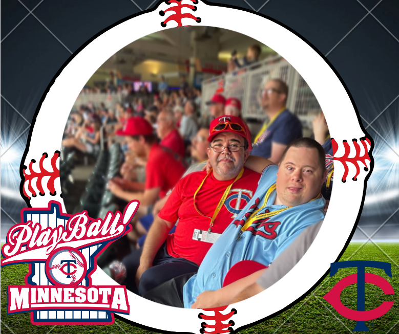 KalixND's tweet photo. David and Kelly hit a ⚾ HOME RUN ⚾ in Minneapolis as the @Twins swept the Royals this week! #playball 🏏 #MinnesotaTwins #KalixRocks https://t.co/ite7iY5xEI