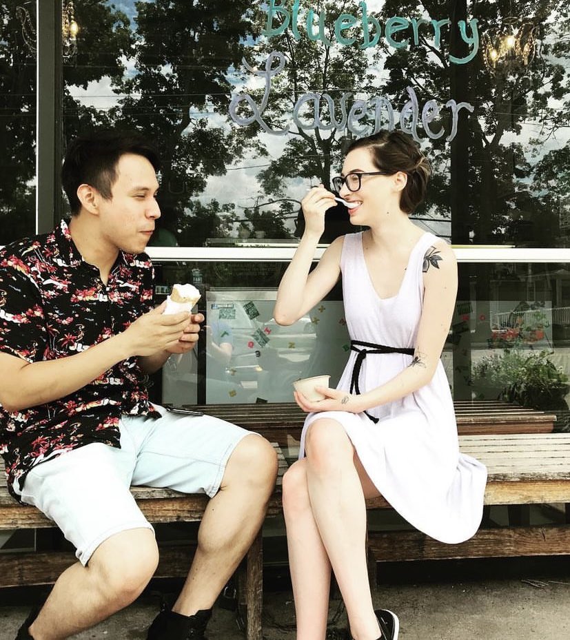 Happy #NationalCouplesDay! What better way to celebrate your sweet relationship than with a sweet treat?😋 Our shops are open 12:30 - 8:00 today, and we would love to see you!❤️
#ashevilleicecream #ultimateicecreamasheville #828isgreat #avleats #icecream #exploreasheville