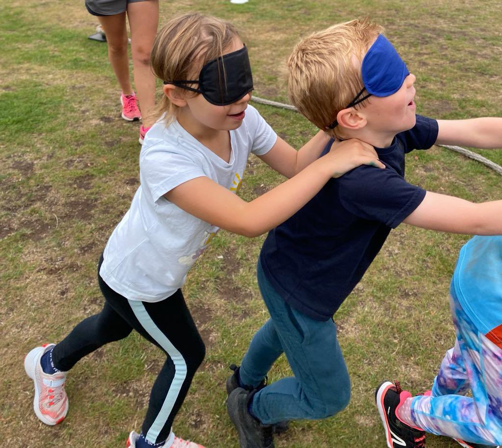 Fun__Camp's tweet photo. A bit of O.A.A at Fun Camp yesterday! The sensory trail was enjoyed by all 😎 #FunCamp https://t.co/qsZg8sLYoI