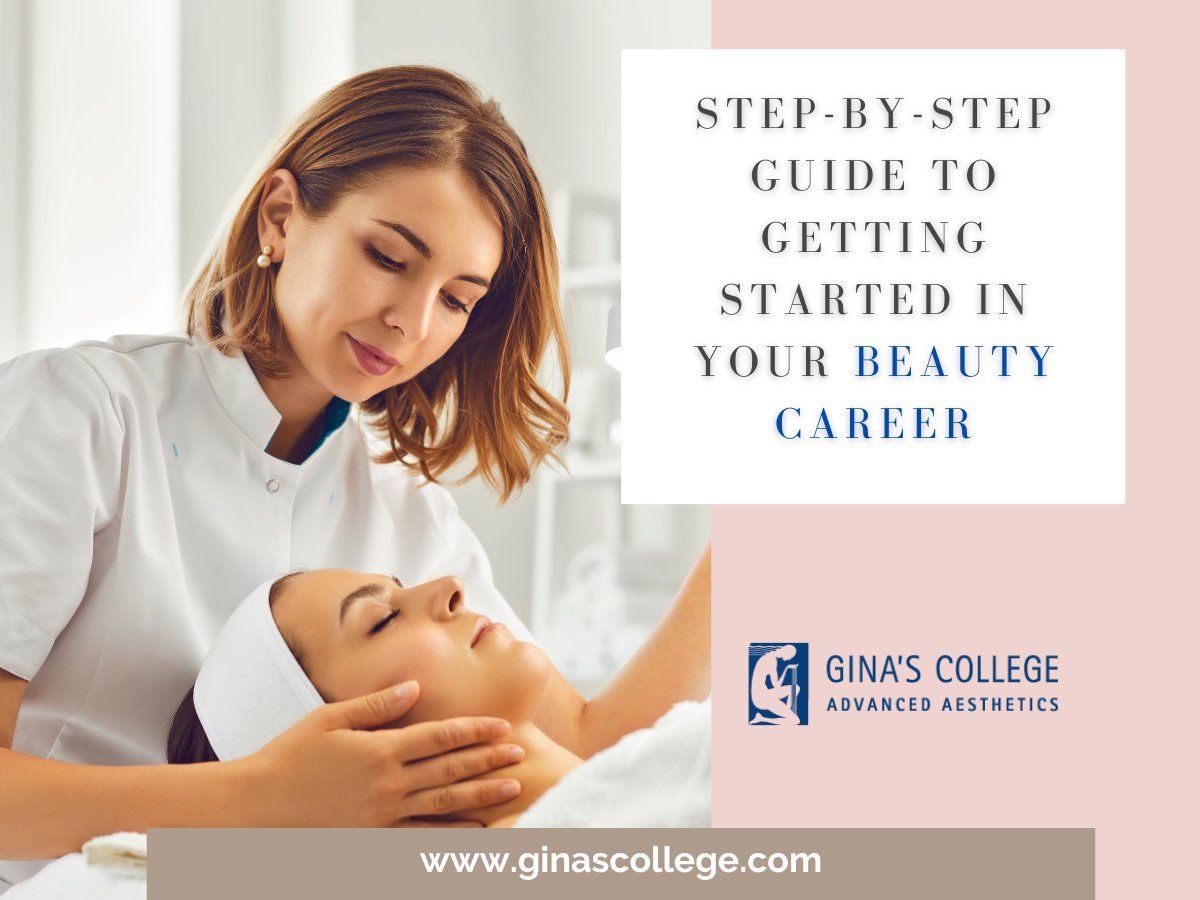GinasCollege's tweet photo. It takes courage, talent, and skills to train to work in the beauty industry. So, where to begin and how do you apply? Here's a step-by-step guide to getting started in your beauty career.

👉 https://t.co/0Dhj2lhS6W

#cosmetology #medicalaestheticstraining #beautytraining https://t.co/jb8ONHqG3O