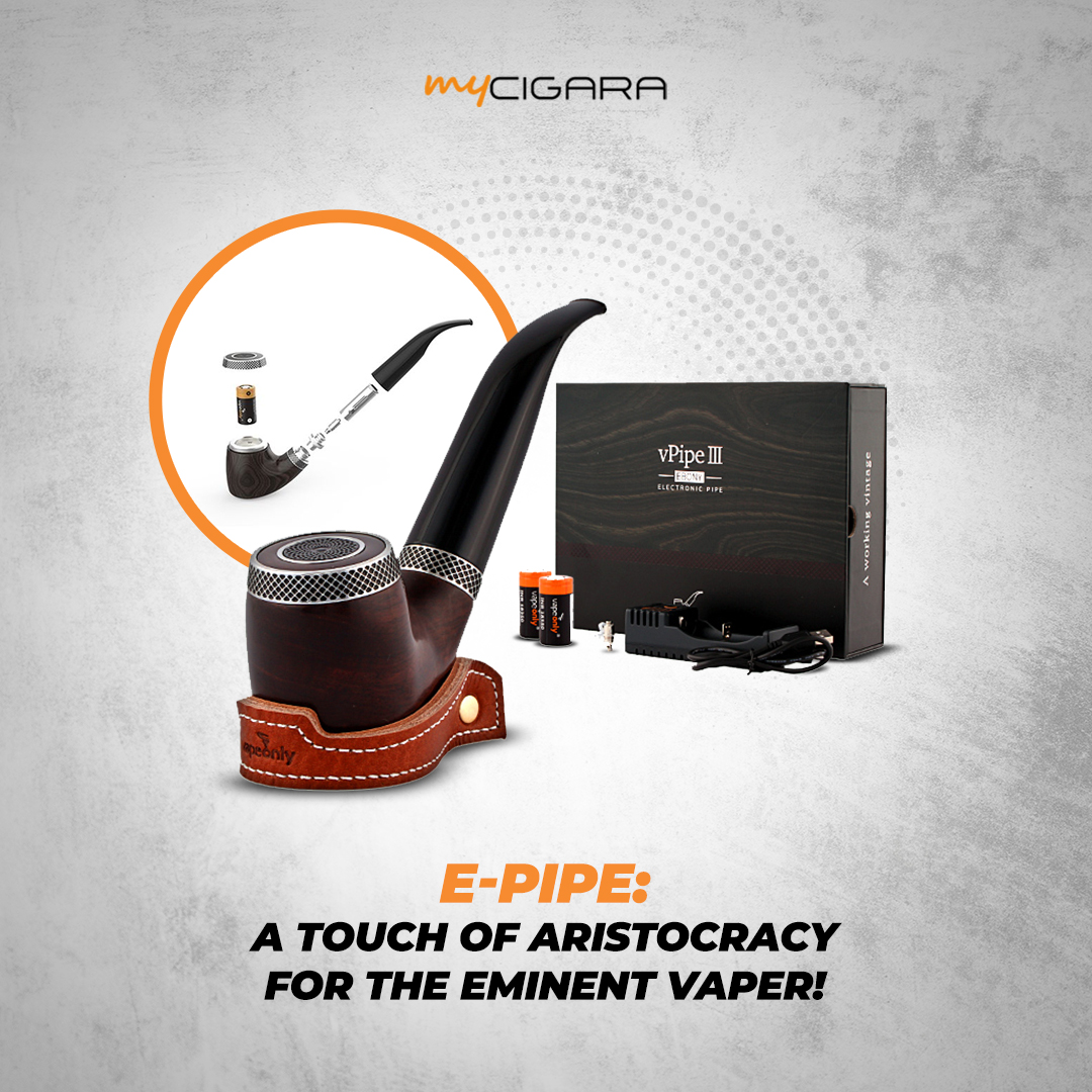 mycigara's tweet photo. E-Pipe III is draw activated, comes with two removable 1100mAh batteries, making it extremely easy to use. This stylish vape kit emulates the feeling of holding a real pipe.

#epipe #pipe #vape #vaping #ecigarette #quitsmoking #smokefree #uk #vapekit #podkit #eliquid https://t.co/SQ2CeKR6oH