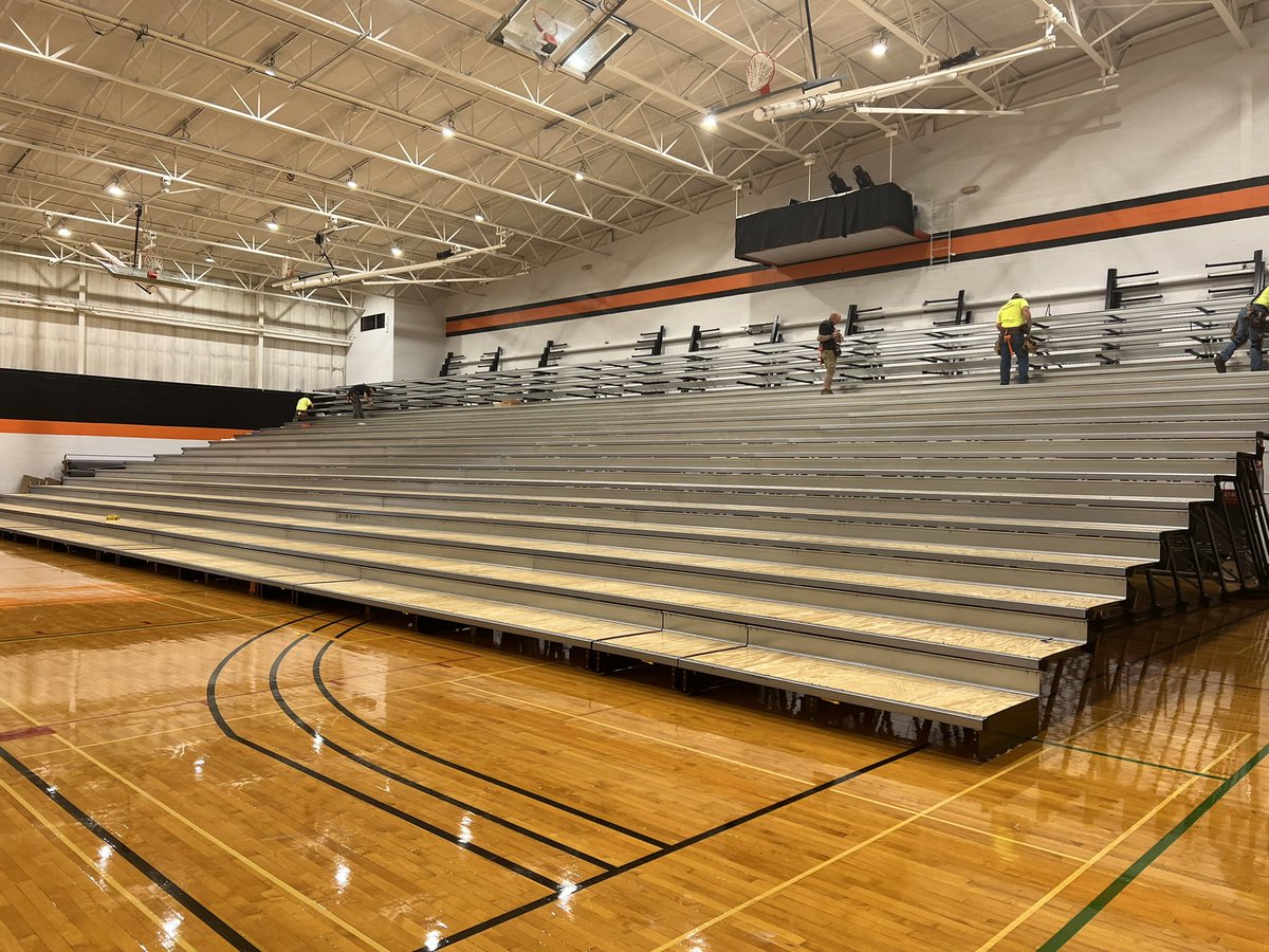 Tom Simmons (@onuad) on Twitter photo This is what’s happening at ONU! The new bleachers are taking shape!! <a href="/ONUsports/">Ohio Northern Sports</a> This is what’s happening at ONU! The new bleachers are taking shape!! <a href="/ONUsports/">Ohio Northern Sports</a>