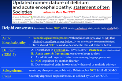 icurehab's tweet photo. Updated nomenclature of #delirium and acute encephalophathy by Slooter et al.  

https://t.co/K7iqvveOWn 

@DrDaleNeedham

#ICURehab #Freefulltext https://t.co/9z7oPQUuqh