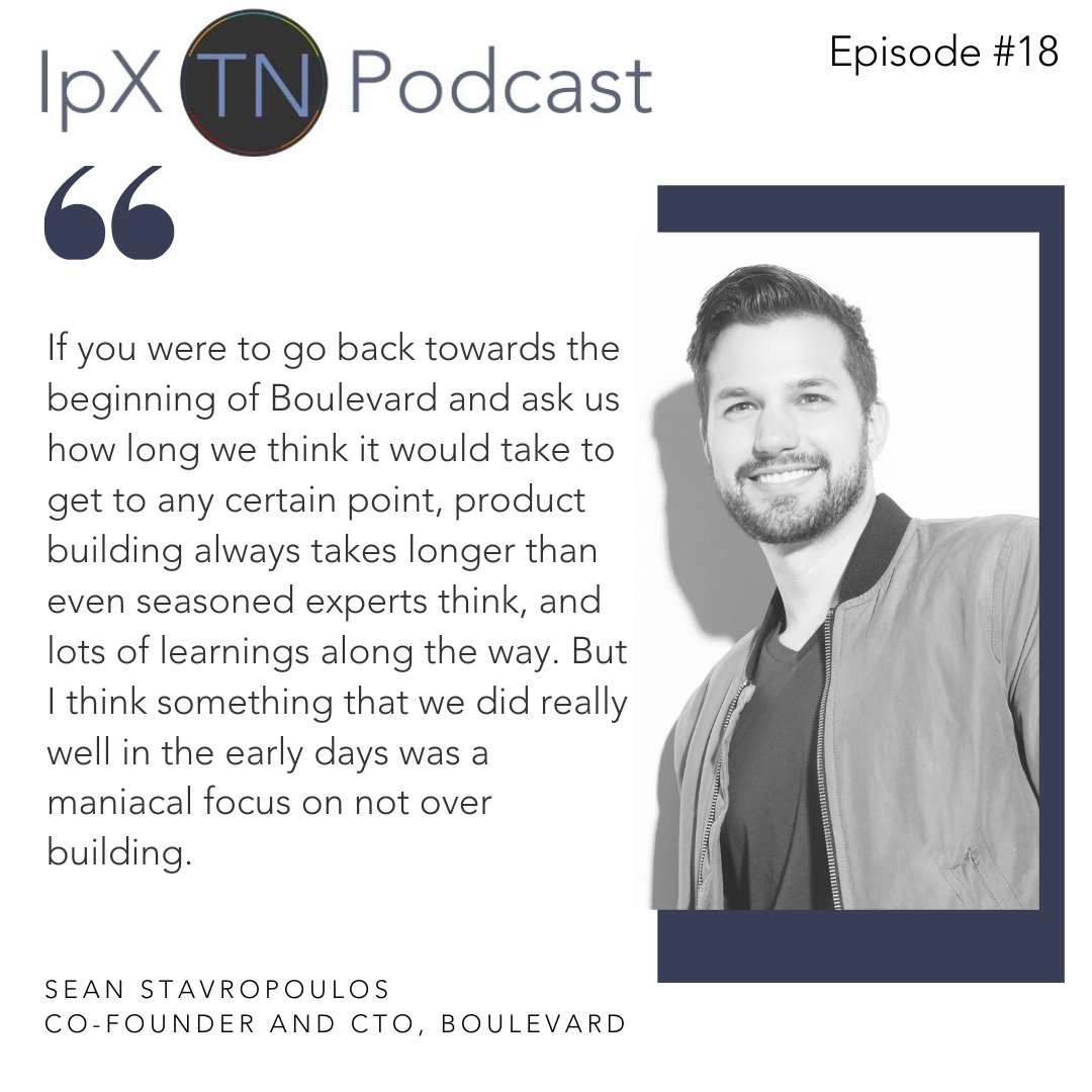 ipxhq's tweet photo. IpX #TrueNorth Podcast, Sean Stavropoulos turned passion into purpose as Co-founder @joinblvd. Sean shares how #productcomplexity, #processdevelopment, and #workplaceculture developed a product with the best client experience.

🎧https://t.co/aY0tCnZUlC
💻https://t.co/tAyj8hE2P8 https://t.co/AWwYTxv9D4