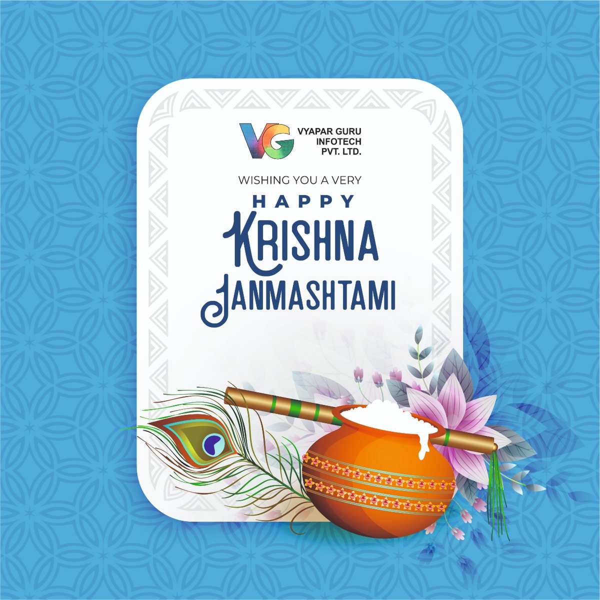 vyaparguruinfo's tweet photo. May this #Janmashtami bring #happiness to your life and hatred will be far apart from your life. Enjoy the #festival with #love in your #heart and good wishes for others. Happy Janmashtami. https://t.co/3KfPYHpaOS