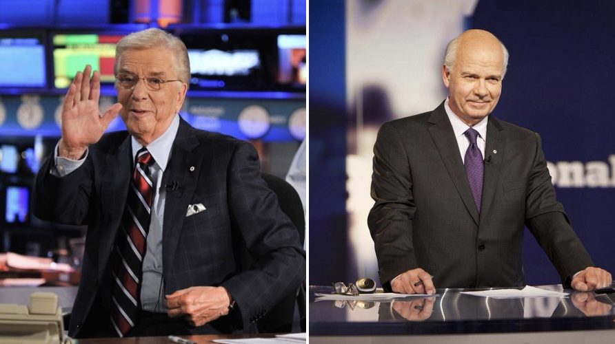 HeartSisters's tweet photo. No word yet from @CTVNews exec Michael Melling on who had "approved" letting newsmen Lloyd Robertson and Peter Mansbridge go grey... ๐ตโ๐ซ
#TooOld #TooFemale #TooGrey
@LisaLaFlamme_ https://t.co/5oTYGzln9x