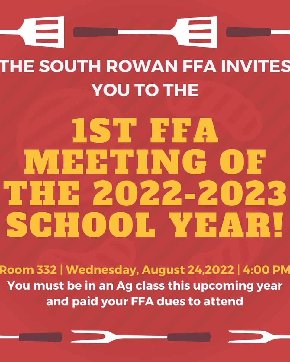 South Rowan FFA tweet media