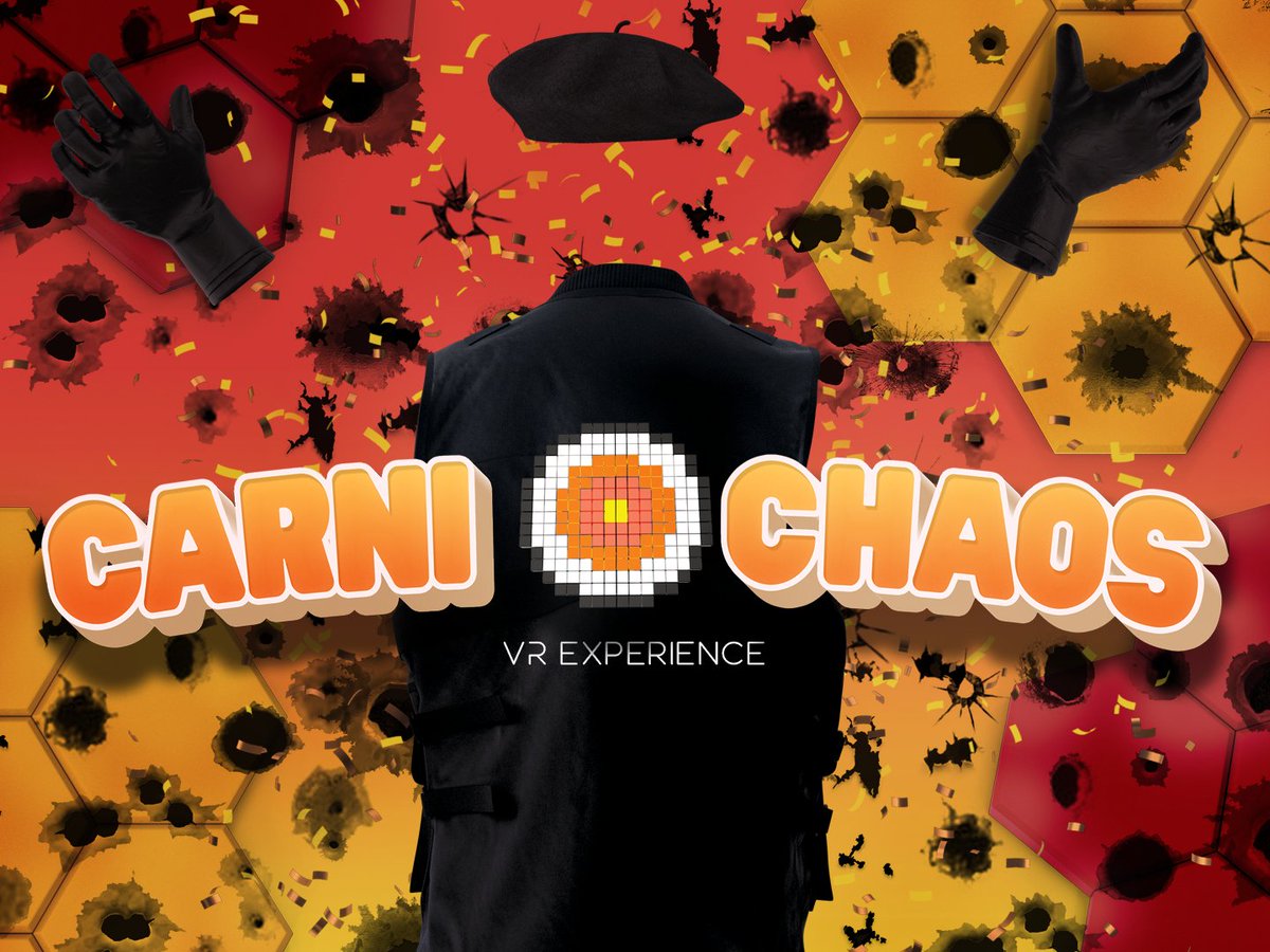 MegaverseVR's tweet photo. With an array of new weapons every round, you can make your way to the leaderboard, fight off a few extraterrestrials, and claim your victory in Carni Chaos! ๐
Book now at https://t.co/sgJT0CQ0Kx
#megaversevr #gaming #futuristic #innovation #vr #roswellga #atlanta #dallasga https://t.co/tlaElEemwL