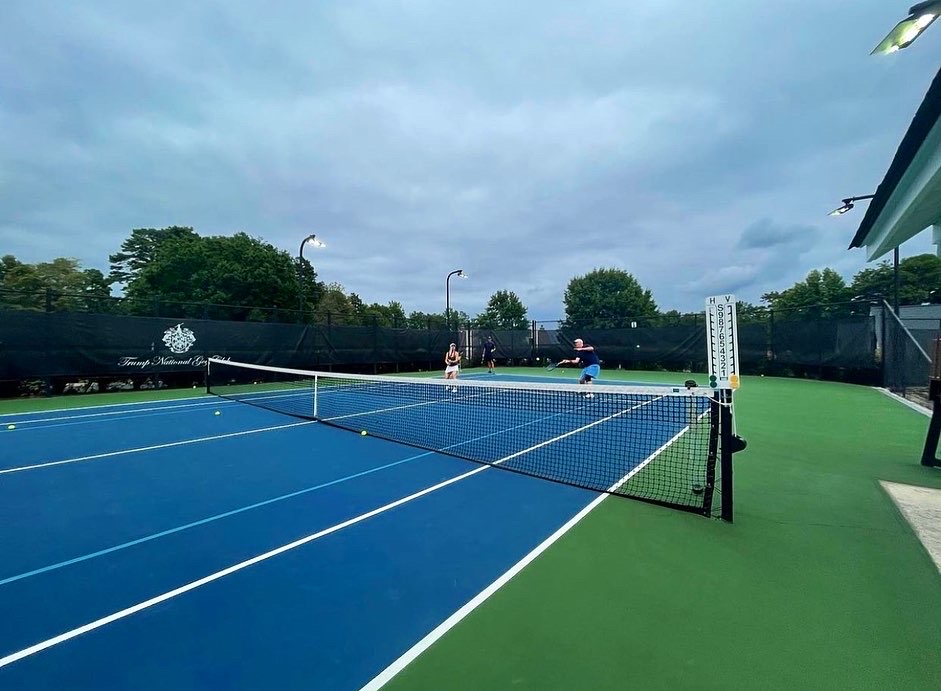 TrumpCharlotte's tweet photo. Our first Live Ball Tennis event was a success! Thank you to all who participated! Live Ball Tennis is offered every Tuesday night!🎾
Sign up on the Tennis Calendar! Spaces are limited!
#trumpcharlottetennis #liveball #cardiotennis https://t.co/5sq3fuqejc
