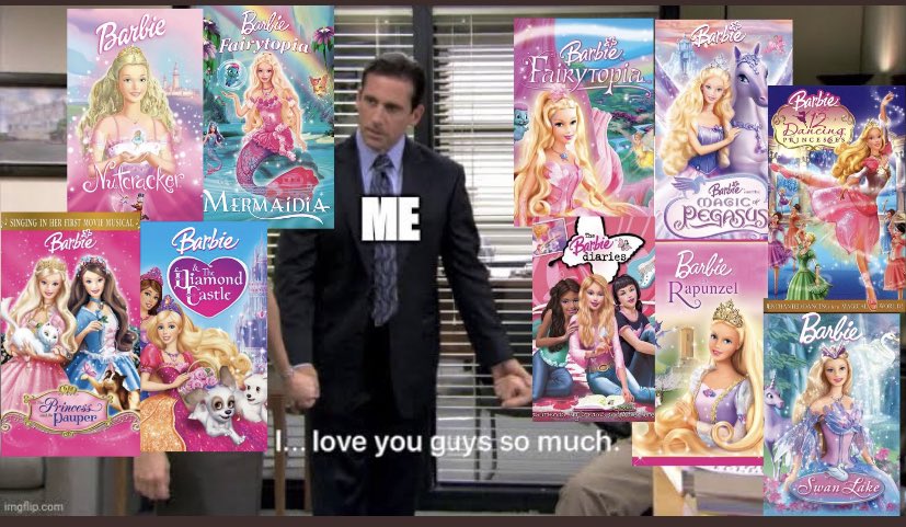 eu te amo filmes antigos da barbie eu te amo