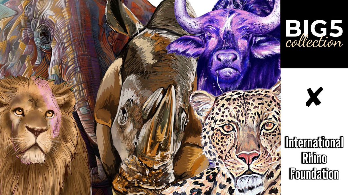 big5nfts's tweet photo. Just wanted to give a huge THANK YOU to the @RhinosIRF as well as everyone else that has supported us throughout this entire journey! 🙏
We are excited to announce that TOMORROW we will be minting at 19:00 SAST! 🏆🎉
So anyone that's still interested - NOW IS YOUR TIME!! 😍 https://t.co/5DZvyjsANt