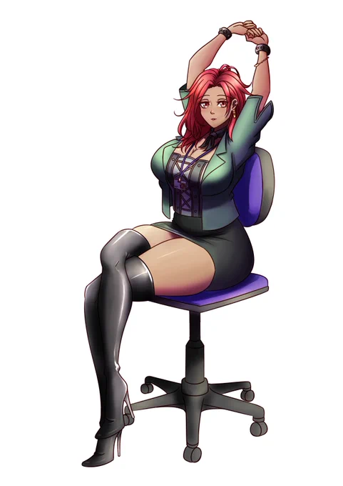 Office lady Hapi 