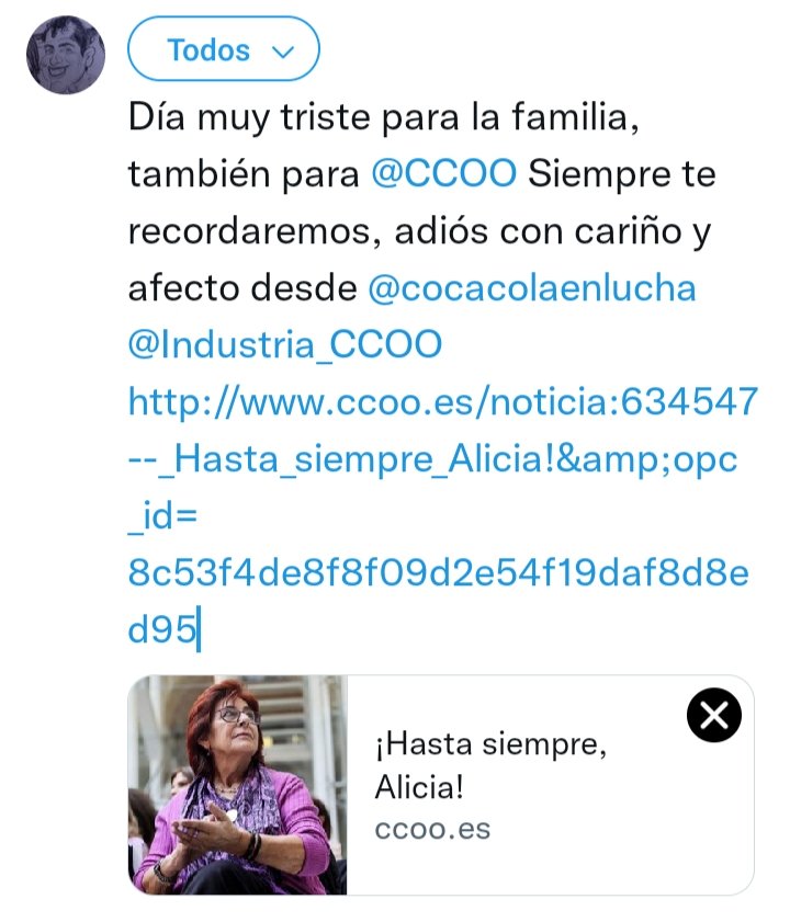 jcaahg's tweet photo. Un descanso y hasta que nos veamos compañera. DEP. Ánimo a su familia en este momento difícil para ellos.
@cocacolaenlucha https://t.co/PsqKckoXaU