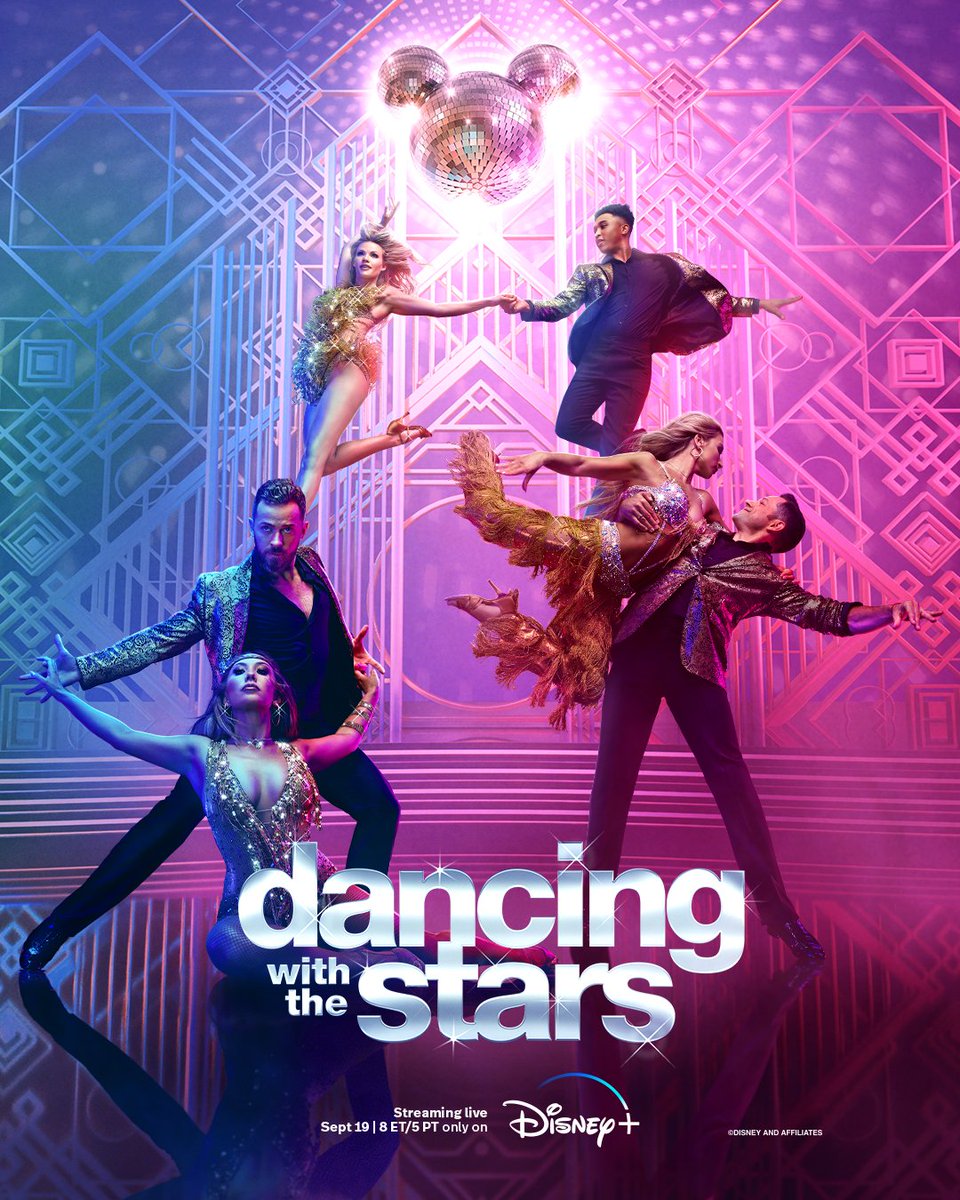 The Mirrorball's makeover is a 🔟! #DWTS is back in the ballroom LIVE on September 19, only on @DisneyPlus.