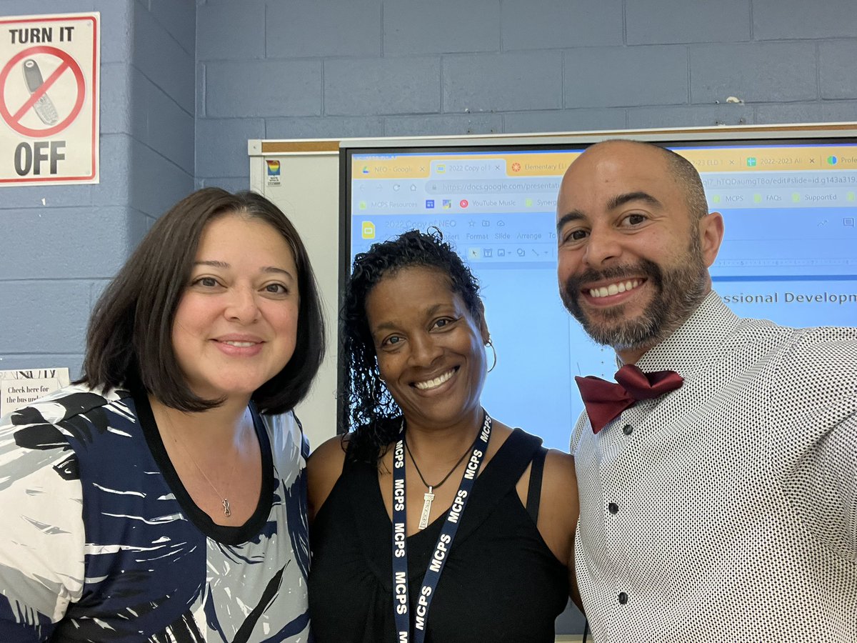 yared_mr's tweet photo. Welcoming our new Elementary ELD teachers! They are ready and fired up to do the work! #4bigideas #equityofopportunityandaccess #integrationofcontentandlanguage #functionalapproach #collaboration @mrsthewlett @TeachbiahG @NZVillavicencio @LaProfeBilingue @MCPSDELME https://t.co/rmtnXZiEDW