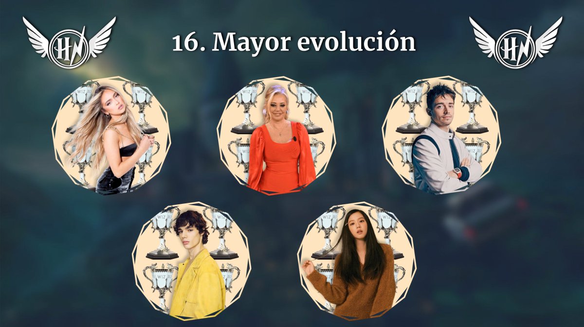 HogwartsVirtu's tweet photo. 16. Mayor evolución

✨ @Ana_Hog2 
✨ @Belen_Hog2 
✨ @Charles_Hog2 
✨ @fernando_hog2 
✨ @Jisoo_Hog2 https://t.co/DdXTrbJejr