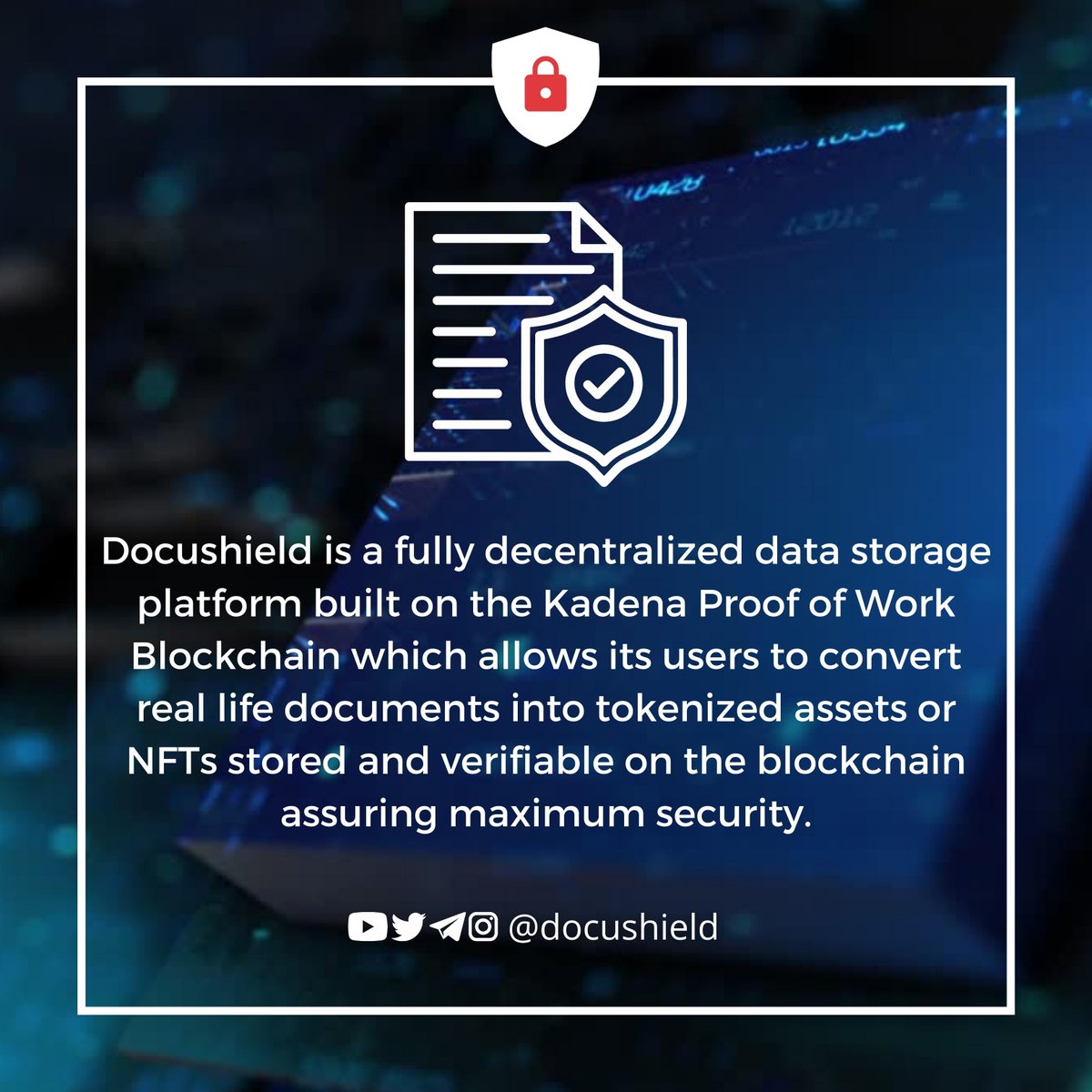 #Kadena  #DOCArmy #Web3 #Crypto $DOC $KDA  #Decentralization #App #Encryption #Blockchain   #KadenaEco #Security #DataSecurity