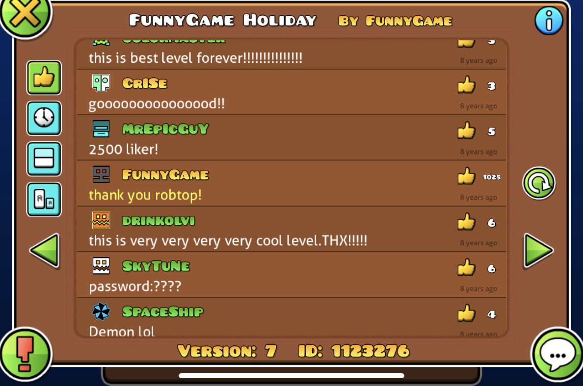 Geometry Dash - FunnyGame Holiday By FunnyGame 