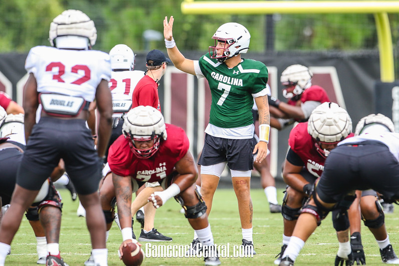 From Thursday's practice: Pics of four Garnet Trust student-athletes!

<a href="/mwebb_8/">Mj Webb ☝🏾</a> <a href="/XavierLegette/">Xavier Legette</a> @Cant_StopCinco <a href="/SpencerRattler/">Spencer Rattler</a>

16 days until the Gamecocks play!

Entire gallery on <a href="/GamecockCentral/">GamecockCentral.com</a>: on3.com/teams/south-ca…