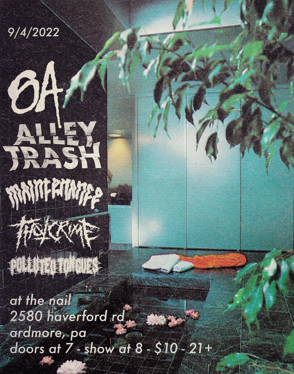 Brian_Tombstone's tweet image. Another one @the.nail1 with: @sophisticated_adult_band @alleytrashri Matenance @arrested4thxtcrimes and @pollutedtongues !!! Get tickets at the link below     facebook.com/events/s/ally-…   #mathcoreindex #mathcore #metalcore #mosh #posthardcore #cybergrind #somgswiithlongtitles.