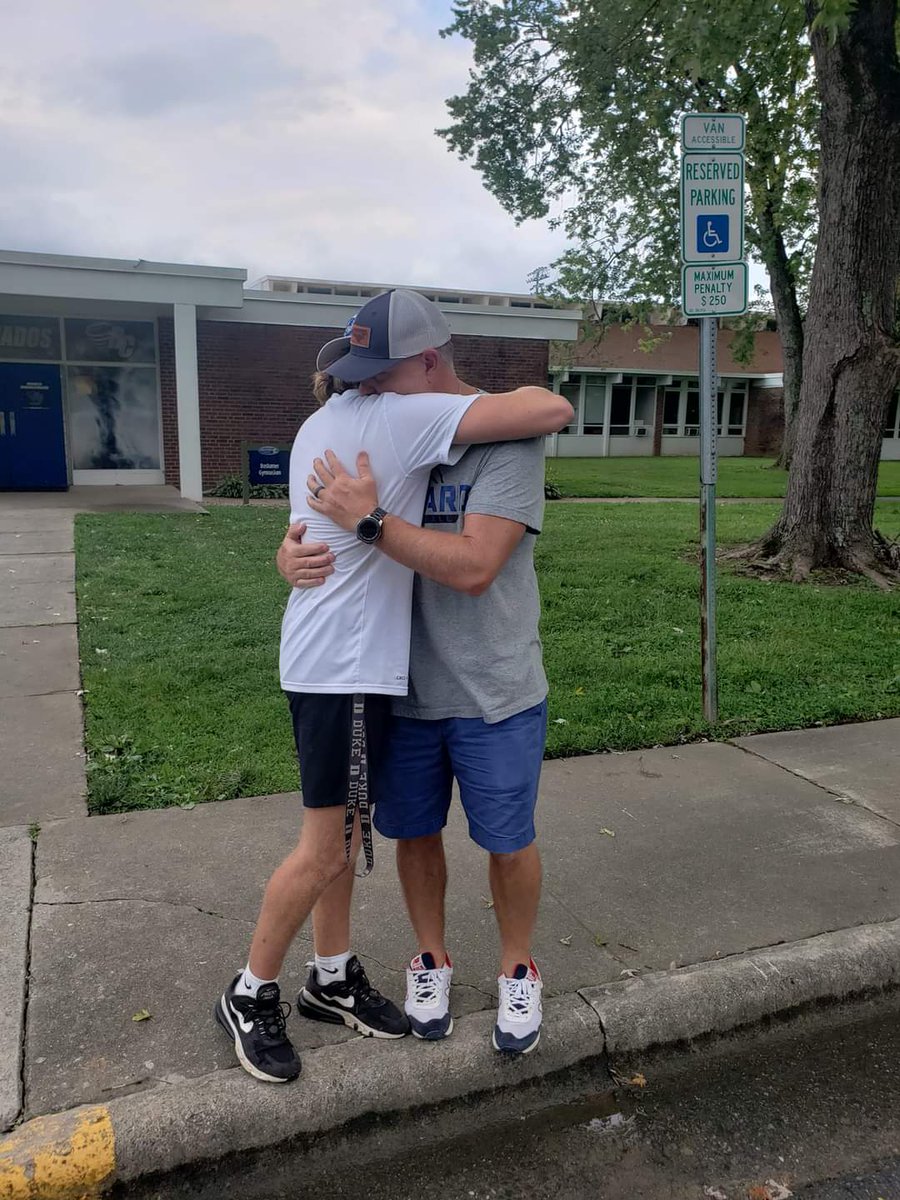 CAUDLE4DUKE's tweet photo. Definitely tough leaving this Guy behind, but he is ready. We left him in some great hands and can't wait to watch the next chapter of God's plan for him. Love ya  Buddy @ZaneCaudle https://t.co/LD4T7gw4eu