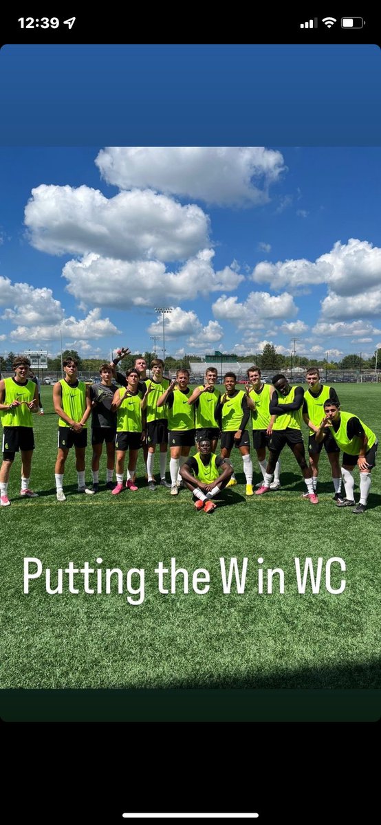 StevenKaifas's tweet photo. Grant Kaifas and JJ Riggsby representing Marysville well at Wilmington College! Got get ‘em boys!  Best of luck this year! @DubC_MSoccer @ColumbusGoalke1 @MHSBoysSoccer2 @KeepzG https://t.co/gWXeuPb6i0