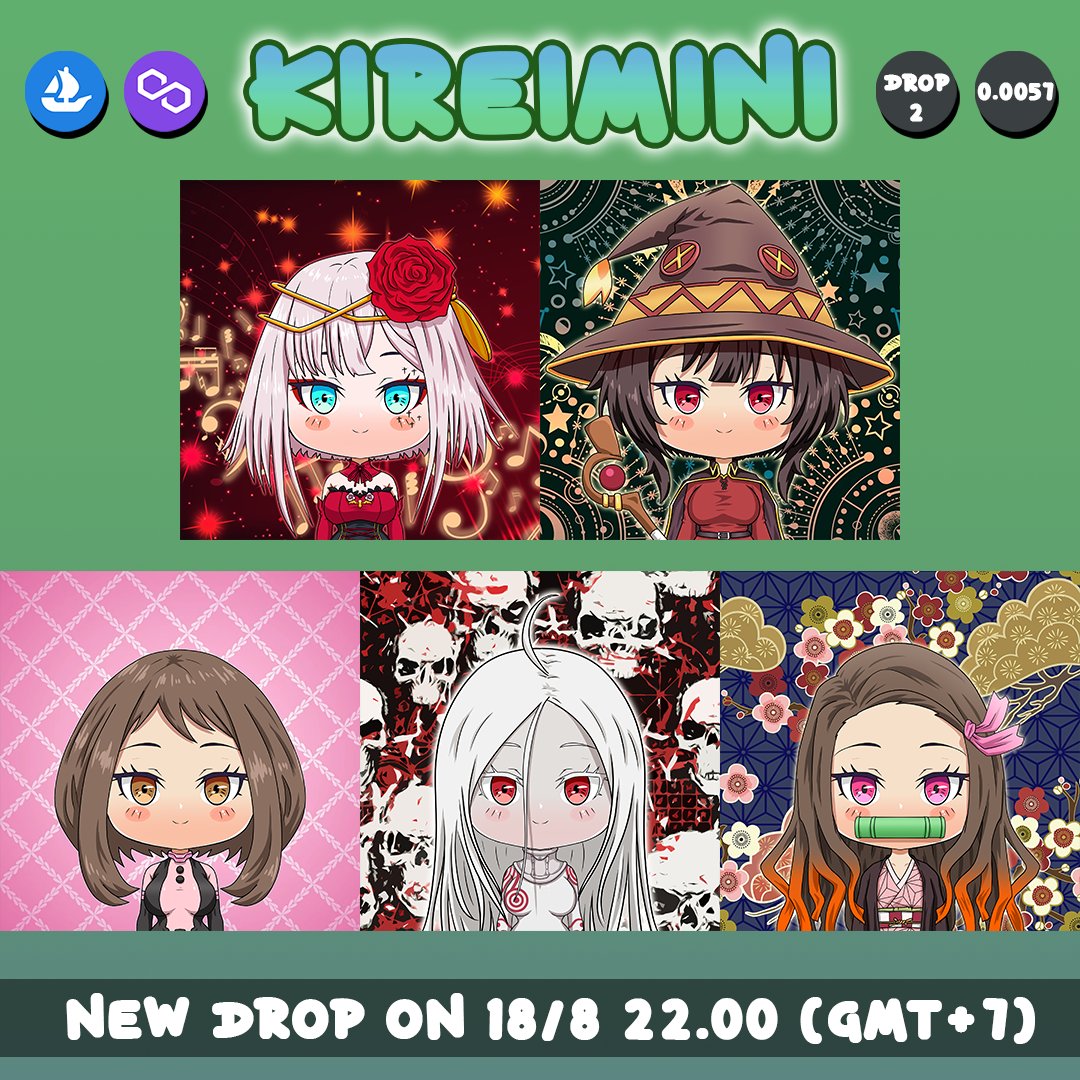Kireimini NFT (KiMi) tweet media