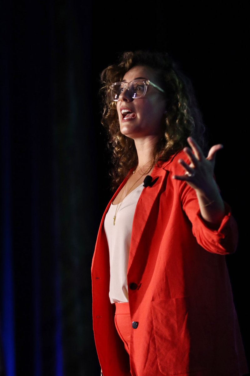 Floridabha__'s tweet photo. How awesome was @chelseaamdw this morning!? Chelsea reminded us that the impossible is possible! Thanks for sharing your personal stories with us today #BHCon2022 https://t.co/7XzhyZl01w