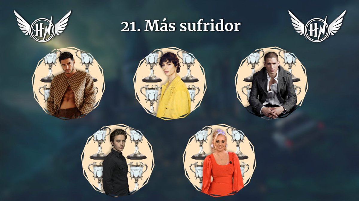 HogwartsVirtu's tweet photo. 21. Más sufridor

✨ @Andrea_Hog2 
✨ @fernando_hog2 
✨ @Wentworth_Hog2 
✨ @George_hog2 
✨ @Belen_Hog2 https://t.co/L06y0eXoQv