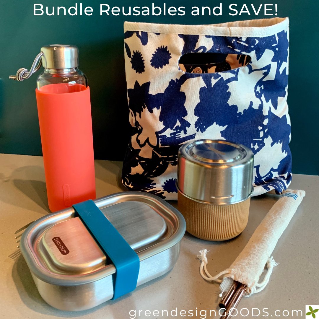greendesignGOO2's tweet photo. A #zerowaste gift box full of #green options.🎁 Sounds too good to be true, right! We have designed reusable #essentials for our eco-warriors! 🌿🥂
Promo Code: GIFT BUNDLE 🛍️
The Canvas Lunch Tote is great for: #work, #beach, #travel, and every day!
https://t.co/9a3YXdLEp8 https://t.co/xY7eSAKXbJ