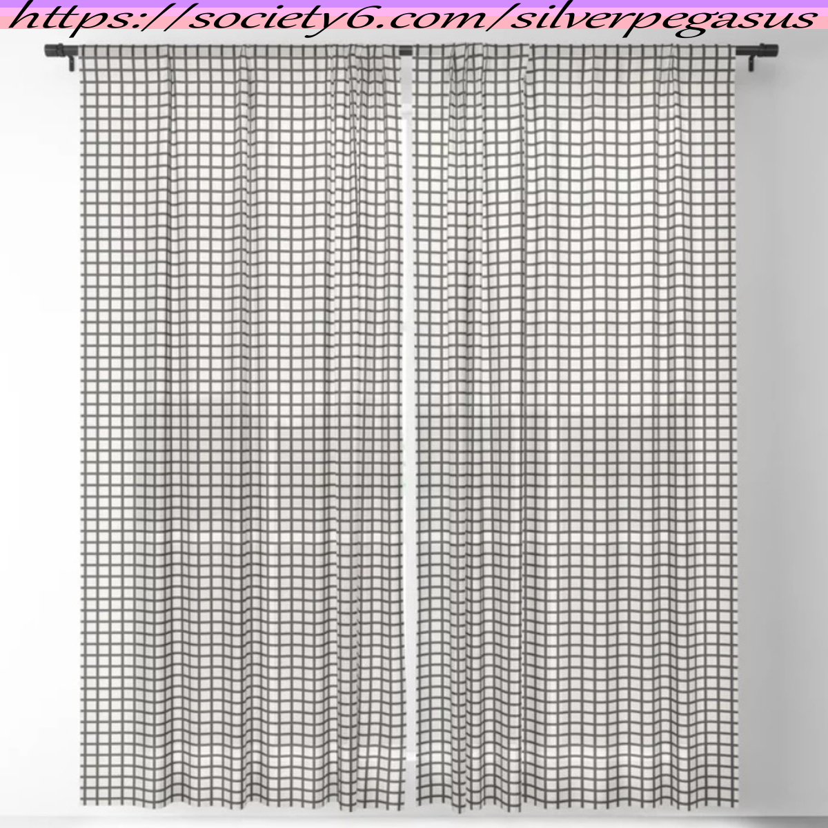 Minimal Plaid Sheer Window Curtains by SilverPegasus  🪟😍 

#curtains #sheercurtains #plaidcurtains #homedecor #minimaldecor

Graph Check - Cream Rust Orange Sheer Curtain
Shop👉 society6.com/product/graph-…

Graph Check - Black & Cream Sheer Curtain
Shop👉 society6.com/product/graph-…