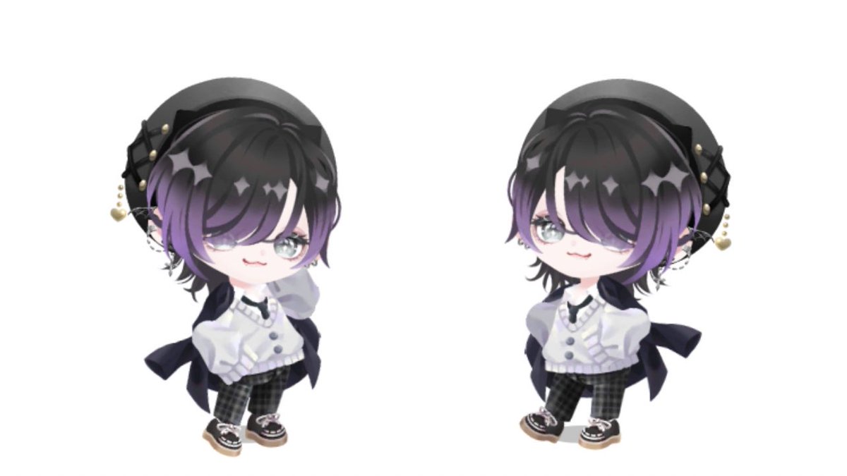 so_yo_n's tweet photo. 💜🖤
#ポケツイアニバーサリー
#ポケコロツイン https://t.co/5JuwKhaxVD