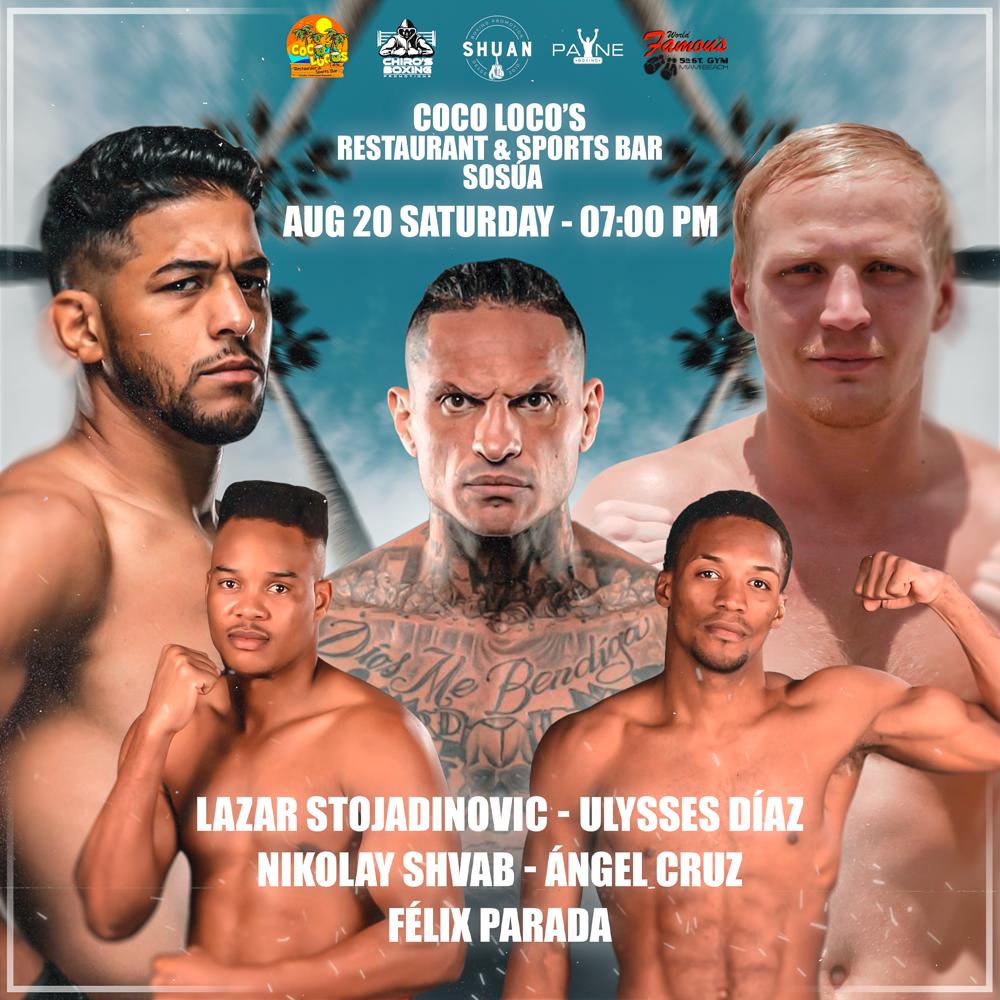 streamstak's tweet photo. Live on Boxing TV 8/20/22 (7:00pm EST) #boxing #boxingnews #boxingupdate 
https://t.co/kxGvfkCs5q https://t.co/AR4kiLxD5s