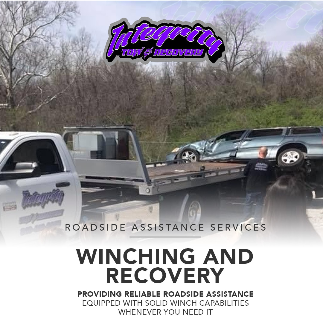 integrity_tow's tweet photo. #IntegrityTowAndRecovery is equipped with solid winch capabilities. We are always prepared whenever you need us. #RoadsideAssistance #LibertyVehicleRecovery #LibertyMoWinching https://t.co/rg0lxhFdHF