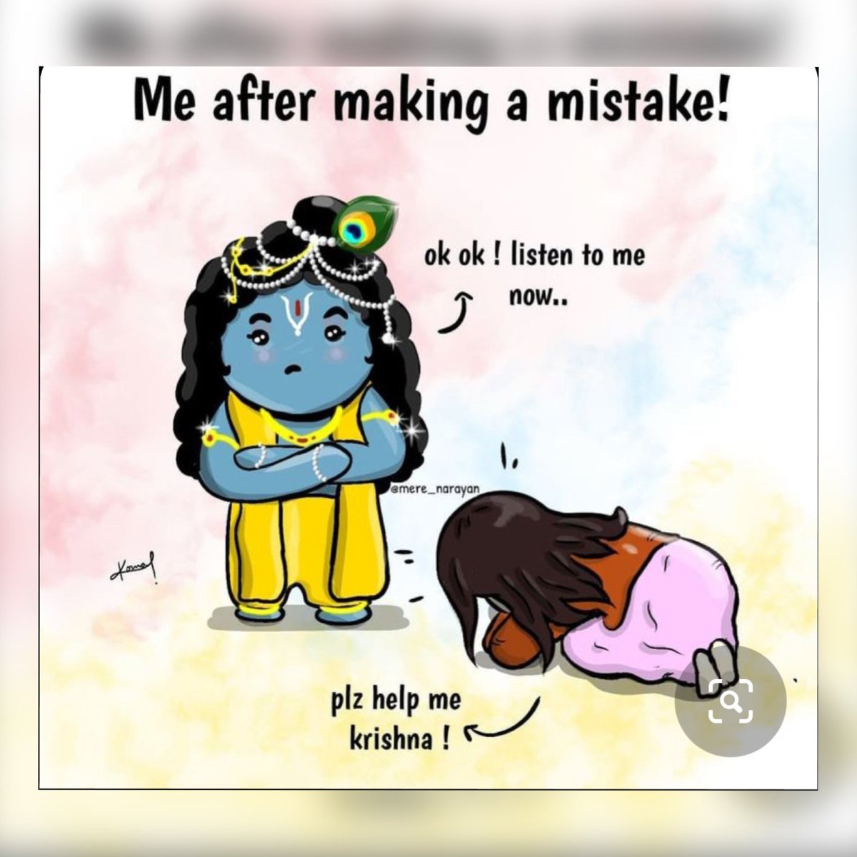 AnushaKV12's tweet photo. Happiest Krishna Janmashtami to all❤️ 
One thing that has been constant in my life is praying to him ✨#govind #harekrishna 
.
.
.
The Slightest inconvenience in my life..
Me ⬇️ https://t.co/cXEvGLtXB6