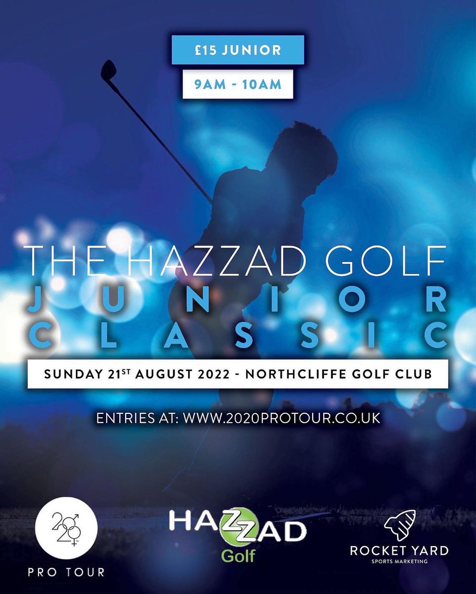 2020protour's tweet photo. ⏰ ⏰ ⏰
The times are OUT for the @HazzadGolf Classic @Northcliffegc
We can’t wait to return and wish ALL the competitors good luck!
@DriveDesignLtd
@ContentLivegolf
⏰ https://t.co/Y7lHip4GKi
#shootout #holeinone #bonuscash #juniorevent #tourex #live #busybusy https://t.co/PUMub3BWnt
