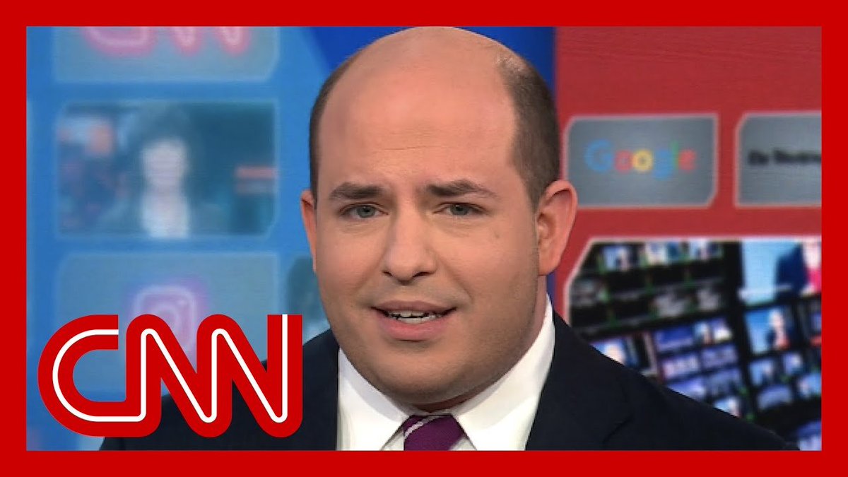 disclosetv's tweet photo. JUST IN - Brian Stelter is out at CNN as network cancels his show. https://t.co/mdZKHSigyQ