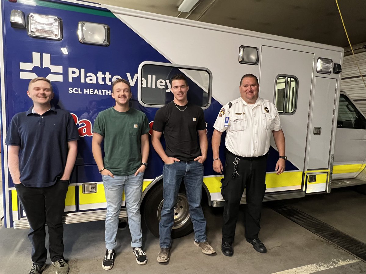 Welcome to our newest teammates Michael, Austin &amp; Tanner (pictured with Deputy Chief Paramedic, Chris Mulberry). They’ve completed their in-house academy &amp; are now entering their field orientation. 
Since the beginning of this year, we have welcomed 34 fresh faces to our family❤️