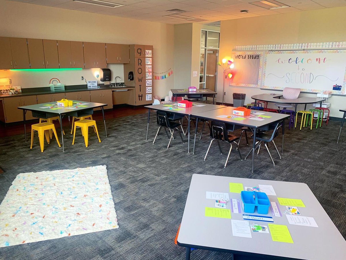 MrsBarcus's tweet photo. Year four here we go!! I have loved meeting all of my new second graders today. It’s going to be a great year🤩✨🌈 https://t.co/3fDXwH56aO