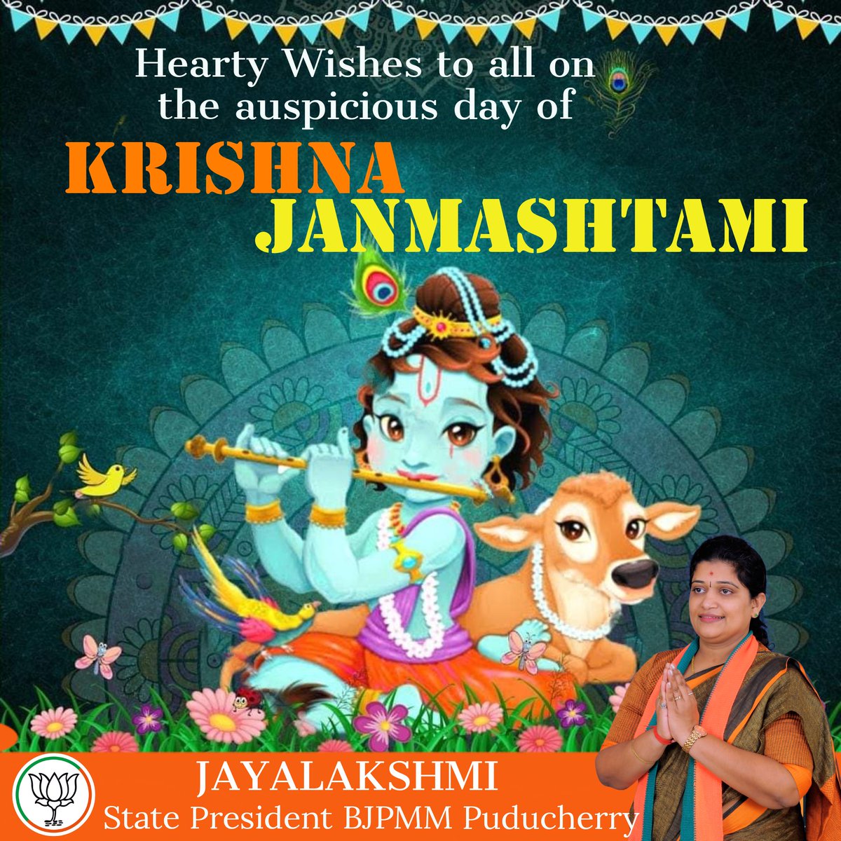 MAHILAshakthi's tweet photo. #happyjanmashtami https://t.co/VBlqpJjgxe